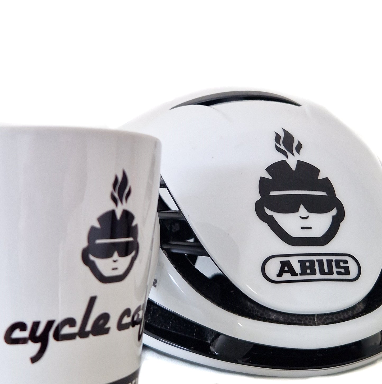 Abus Cycle Cafe helmet sticker