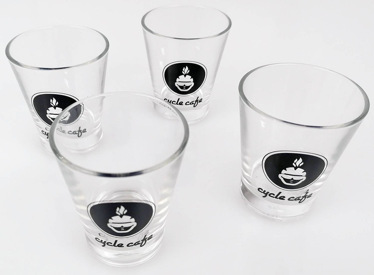 espresso glass Cycle Cafe