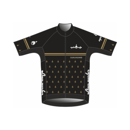 Short Sleeve Jersey Cycle Cafe Gold Edition