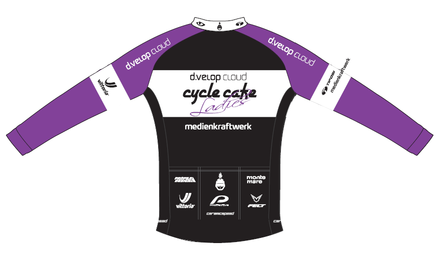 Long-sleeved jersey Cycle Cafe Ladies 1.0