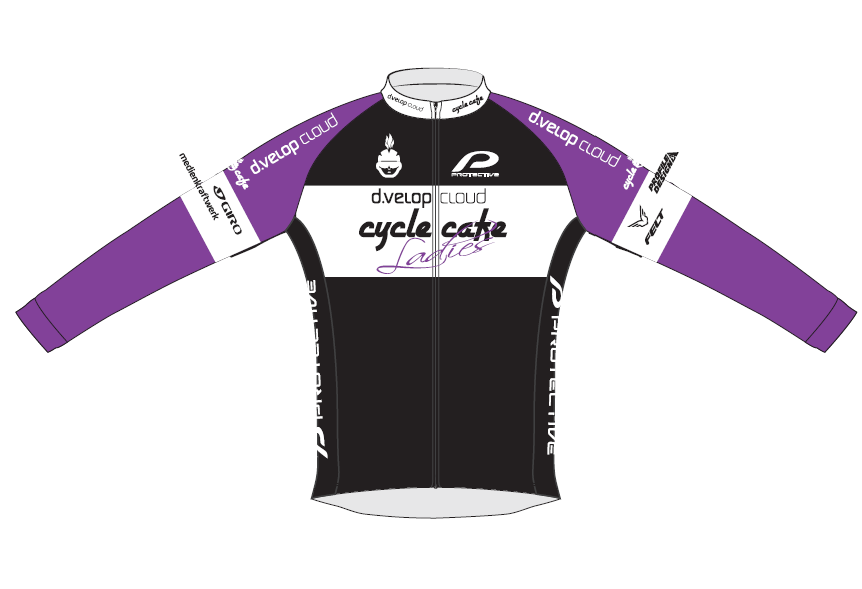 Long-sleeved jersey Cycle Cafe Ladies 1.0