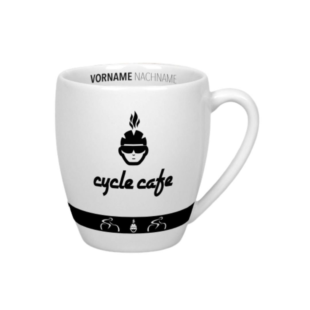 Personalized Coffee Mug Cycle Cafe