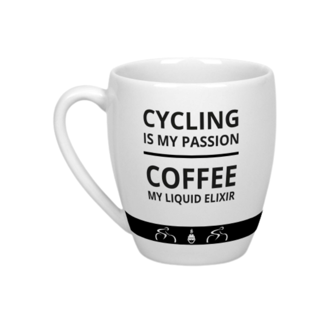 Personalized Coffee Mug Cycle Cafe