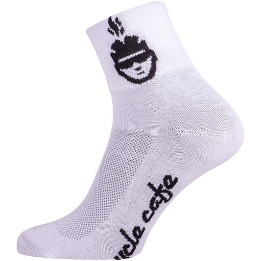 Socks Cycle Cafe short white
